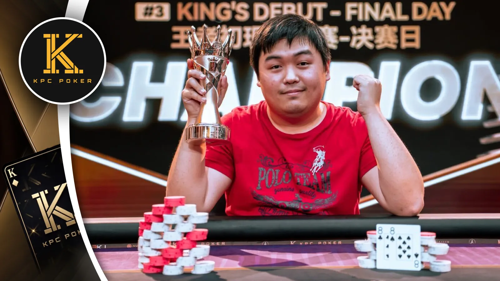 Yan Wen Yee Wins KPC King's Debut for USD 247,600 After Heads-Up Comeback